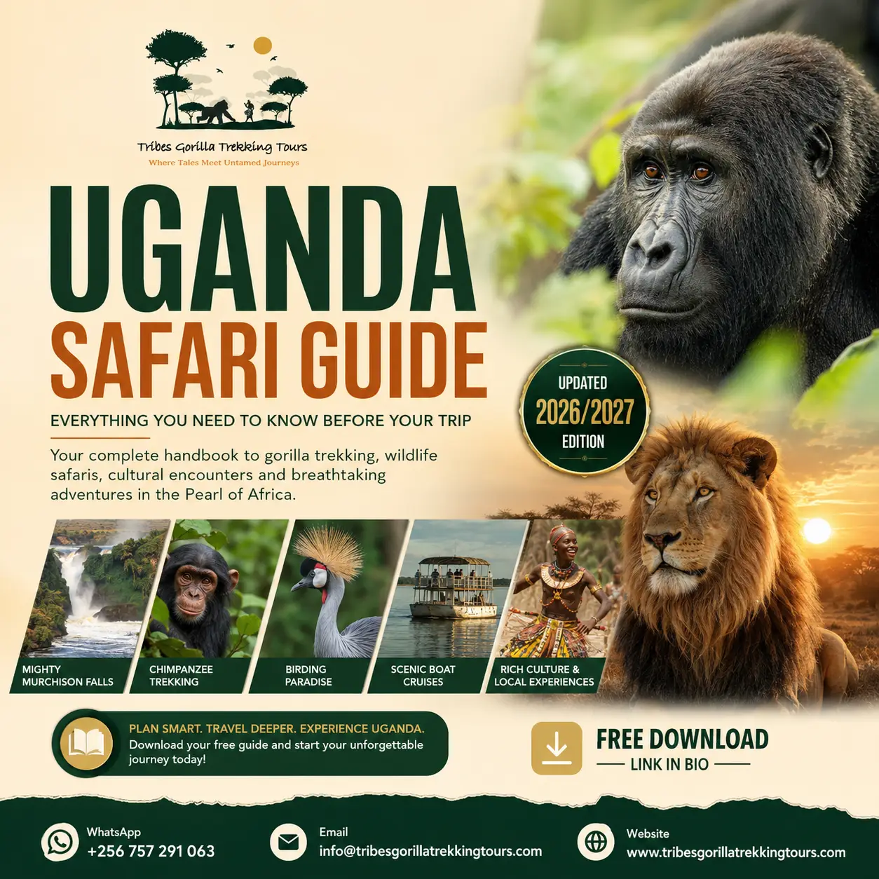 Download Free Uganda Safari Guide PDF